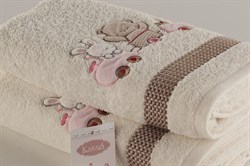 Комплект махровых полотенец для детей BAMBINO 50*70+70*120 2134 - фото 20076