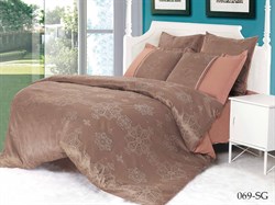 Комплект постельного белья Сатин-жаккард    2-спальный     21/069-SG