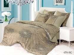 Комплект постельного белья Сатин-жаккард    2-спальный     21/070-SG