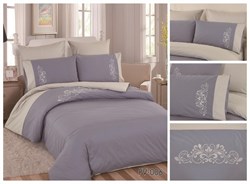 Постельное белье Перкаль с вышивкой  1.5-спальный PV-006-1