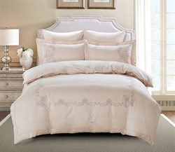 Постельное белье Сатин с вышивкой VALENCIA евро  5125/3