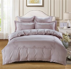 Постельное белье Сатин с вышивкой VALENCIA евро  5125/4