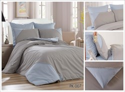 Постельное белье Перкаль с кружевом 2-спальный PK-007-2