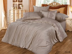 Постельное белье Сатин Бамук с гипюром евро 31/023-BS