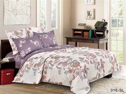 Комплект постельного белья Сатин SL 1.5 спальный    15/316-SL