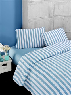 Постельное белье трикотажное евро MELAN 125/14-3