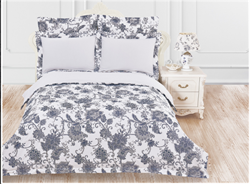 Постельное белье Сатин Баккара евро  1478-3