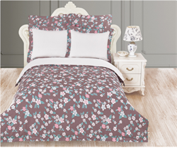 Постельное белье Сатин Армелия  евро  1468-3