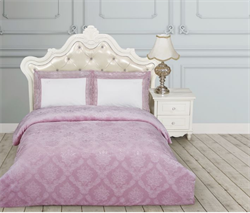 Постельное белье Бискотти с пледом-пододеяльником евро 1420L/3