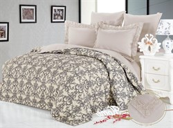 Комплект постельного белья  Сатин-кружево   Нолан  1.5-спальный 966-1