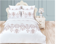 Постельное белье Сатин Леандро евро  1407-3