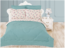 Постельное белье Блюмина с одеялом семейный 1507-4