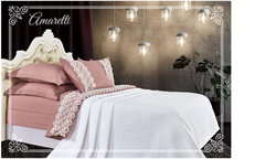 Постельное белье Амаретти с покрывалом 240*260 евро  1375-3