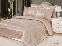Комплект постельного белья Сатин-жаккард   семейный  41/087-SG