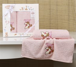 Комплект махровых полотенец для детей BAMBINO 50*70+70*120 2133 - фото 6108
