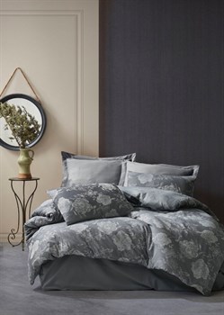 Постельное белье Сатин жаккард пестротканный  евро 915/200/602