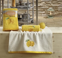 Кухонные полотенца LEMON 45*65-2шт - фото 6255