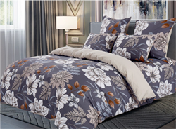 Постельное белье Сатин Мирабелла евро   2038-3