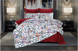 Постельное белье с одеялом Колибри евро    2010-3