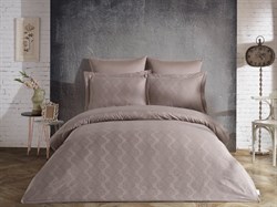 Постельное белье Мако-сатин жаккард евро     08KAHVE1