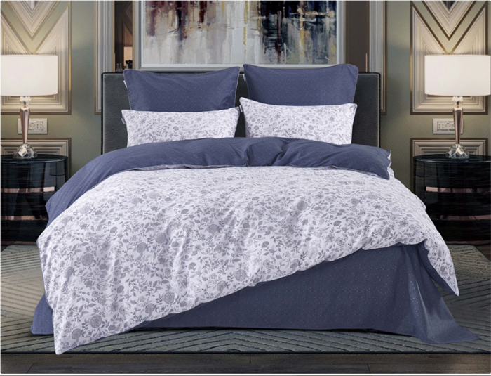 Постельное белье Сатин Эльза евро  2131к-3