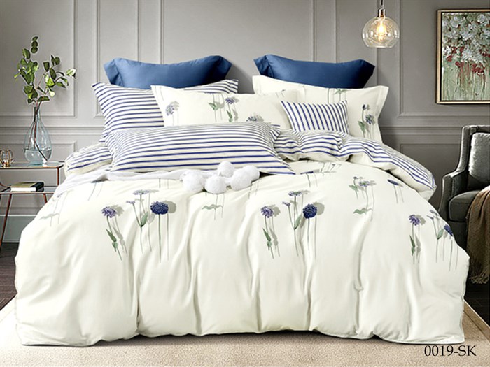 Постельное белье Сатин SK  2-спальный   20/0019-SK