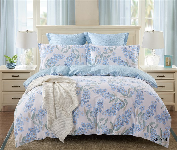 Постельное белье Сатин 2-спальный KB544-2