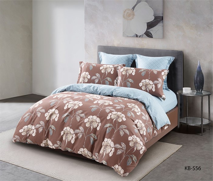 Постельное белье Сатин евро KB556-3