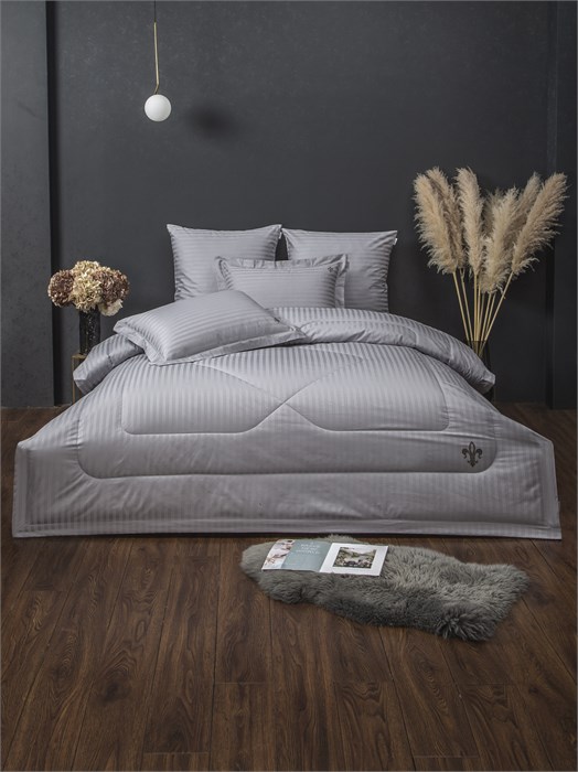 Набор с одеялом Страйп-сатин 1.5-спальный 3083к-1