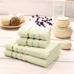 Комплект из 4-х махровых полотенец  BALE (50*80)*2+(70*140)*2 953к - фото 9632