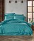 Постельное белье Мако-сатин жаккард евро  09TURKUAZ