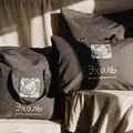 Одеяло белый полупух Эколь евро (200*200) ОПБэк-2020