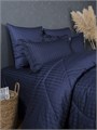 Набор с одеялом Страйп-сатин семейный 3089к-4